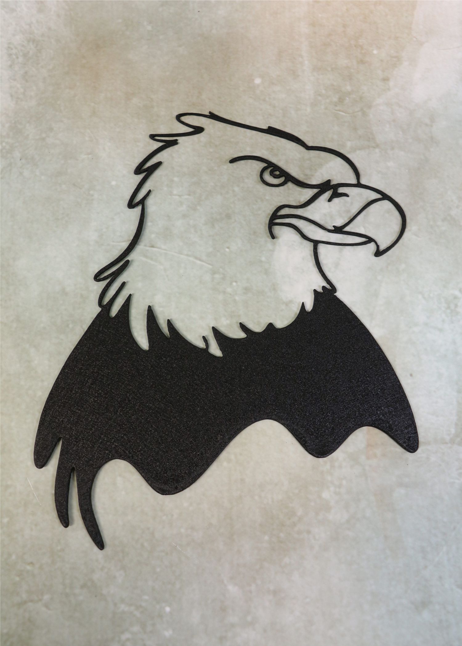 Wall Metal Art, Bald Eagle, Eagle Head